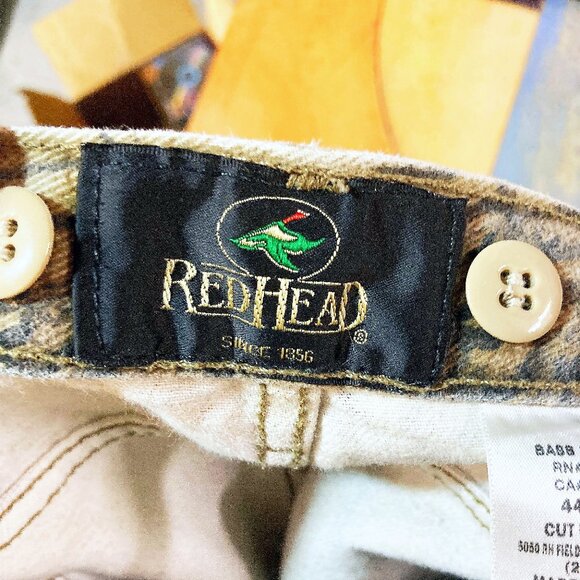 MEN'S RED HEAD PANTS HUNTING CAMOUFLAGE MENS SIZE 44x34 REDHEAD PANTS - Picture 4 of 4